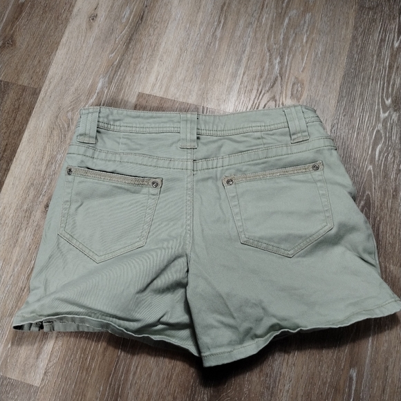 •Faded Glory Stretch Shorts Green Ladies 4 - Picture 10 of 14